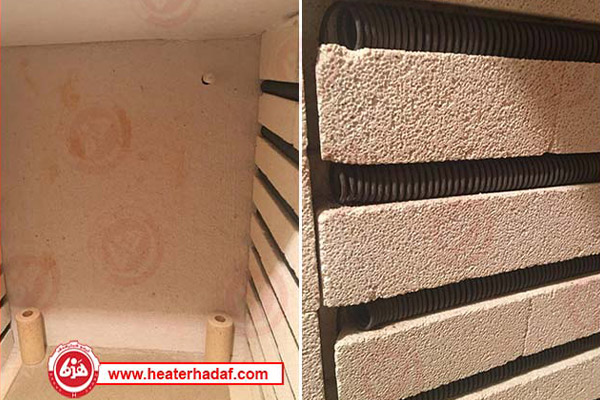 المنت کوره ای با تولید دمای 700 درجه توسط هیترهدف